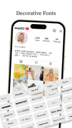 Font Keyboard: Text Fonts+ screenshot