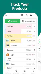Food List Tracking & Shopping screenshot