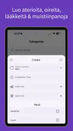 FoodLog: IBS&Fodmap-päiväkirja screenshot