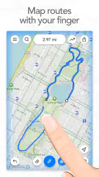 Footpath Route Planner screenshot