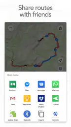 Footpath Route Planner screenshot