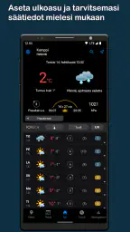 Forecan sää screenshot