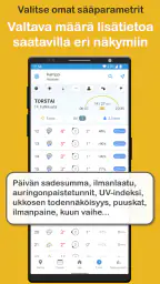 Forecan sää screenshot