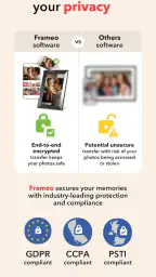 Frameo: Share to photo frames screenshot