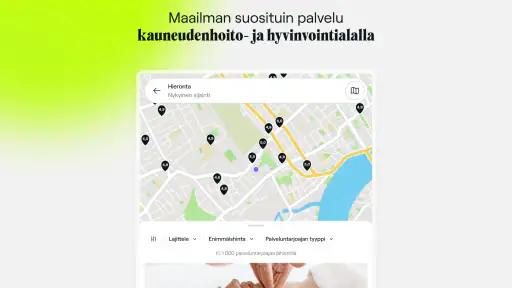Fresha asiakkaille screenshot