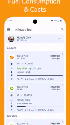 Fuelio: polttoaineseuranta screenshot