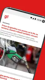 G1 Portal de Notícias da Globo screenshot