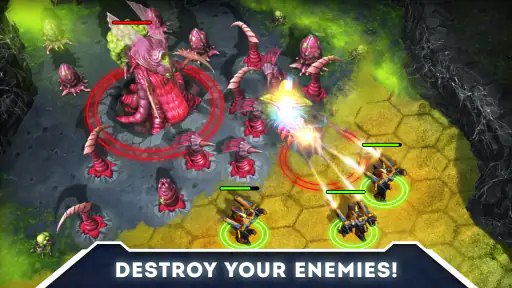Galaxy Control: 3D strategy screenshot