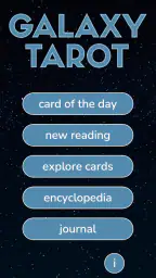 Galaxy Tarot screenshot