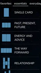 Galaxy Tarot screenshot