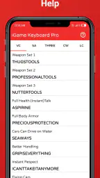 Game Keyboard Pro apply cheats screenshot