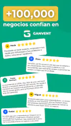 Ganvent Crea tu tienda online screenshot