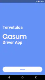 Gasum Driver App screenshot