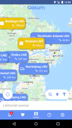 Gasum Driver App screenshot