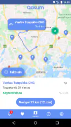 Gasum Driver App screenshot