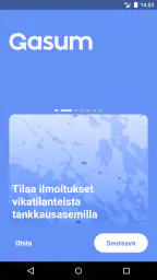 Gasum Driver App screenshot