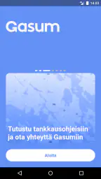 Gasum Driver App screenshot