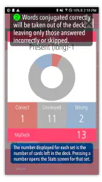 GENKI Conjugation Cards screenshot