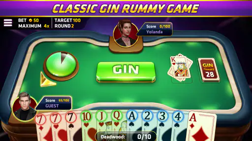 Gin Rummy - Classic Card Game screenshot