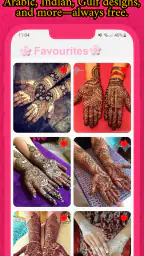 Gol Tikki Mehndi Design Simple screenshot
