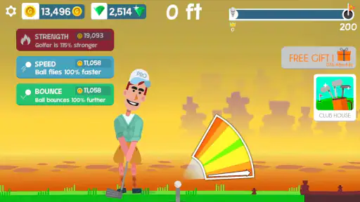 Golf Orbit: Oneshot Golf Pelit screenshot