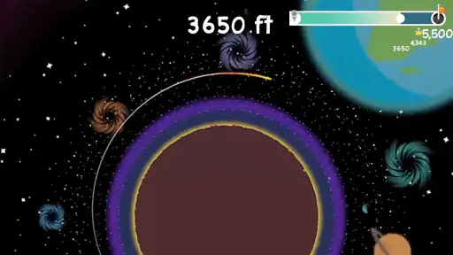 Golf Orbit: Oneshot Golf Pelit screenshot