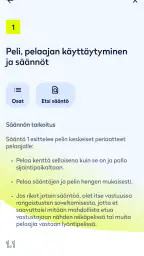 Golfin Säännöt 2023 screenshot