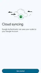 Google Authenticator screenshot