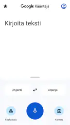 Google Kääntäjä screenshot