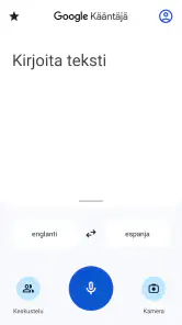 Google Kääntäjä screenshot