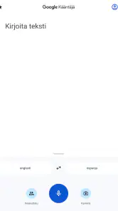 Google Kääntäjä screenshot