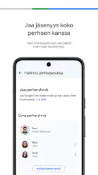Google One screenshot