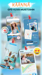 GPS-kartta: Kamera ja sijainti screenshot
