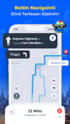 GPS-karttakamera ja-navigointi screenshot