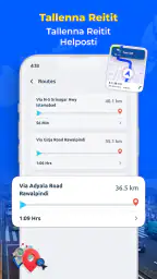 GPS-karttakamera ja-navigointi screenshot