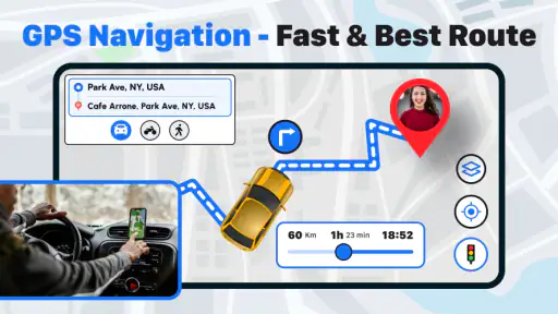 GPS Maps Navigation Directions screenshot