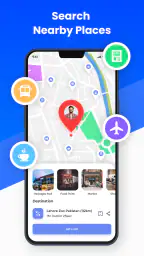 GPS-navigointi: GPS, kartat screenshot