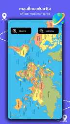 GPS navigointi,kartat suuntiin screenshot