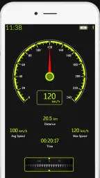 GPS nopeusmittari screenshot
