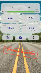 GPS Race Timer screenshot