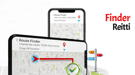 GPS-satelliitti maa kartta screenshot