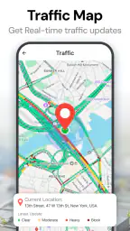 GPS Satellite Map & Live Earth screenshot