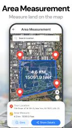 GPS Satellite Map & Live Earth screenshot