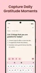 Gratitude: Self-Care Journal screenshot