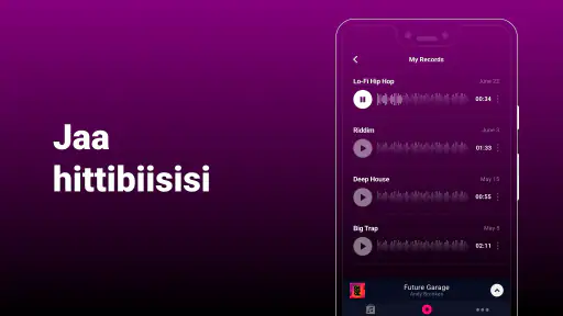 Groovepad - musiikkiapuri screenshot