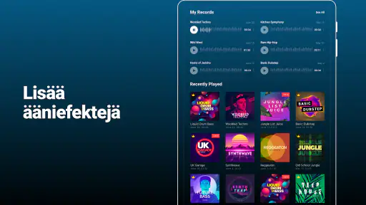 Groovepad - musiikkiapuri screenshot