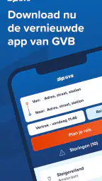 GVB reis app screenshot