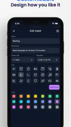 Habit Tracker - HabitKit screenshot