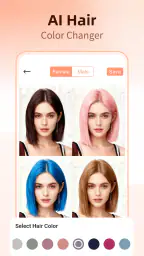 Hair App-AI Hairstyle Try on screenshot