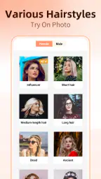 Hair App-AI Hairstyle Try on screenshot